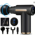 Ultra Compact Rechargeable Deep Tissue Massage Gun – Black